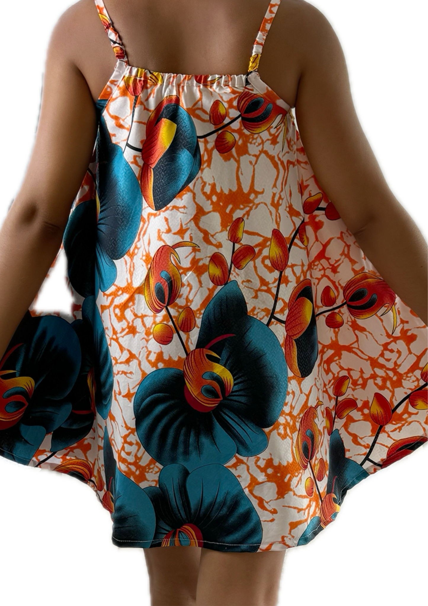 Uami African Print Mini Dress